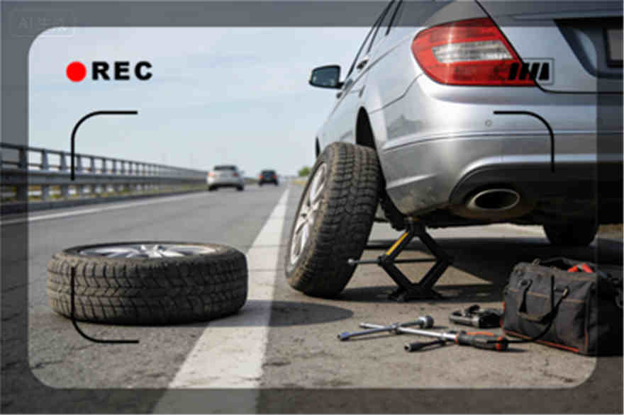 谯城区高速公路爆胎-汽车换轮胎